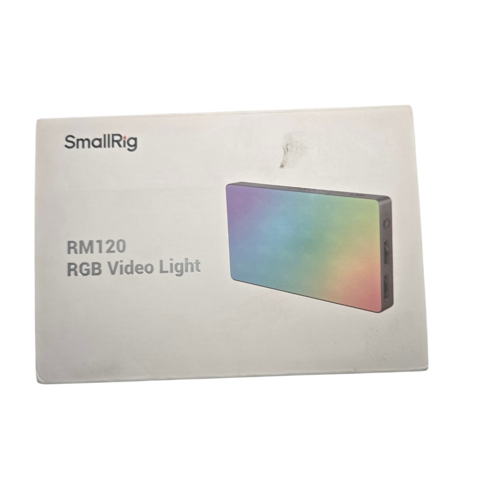 SmallRig RM120 RGB Video Light, 5000mAh 180 Minutes Portable Camera Light 7W Out
